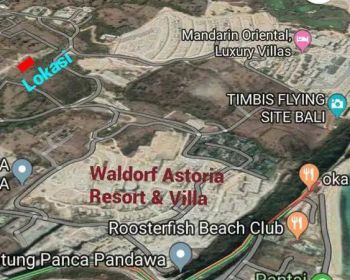 Dijual Tanah Kawasan Hotel Bintang 5 Pandawa Golf & Century Club Mr Ok