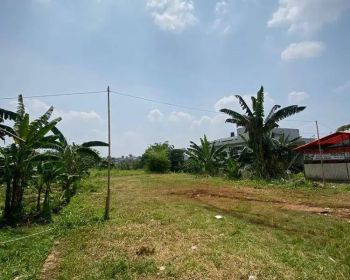 Jual Tanah Cinangka Depok Pinggir Jalan Raya Zona Hunian