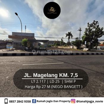 Ideal Usaha Dan Bisnis Tanah Tepi Jalan Magelang Utara Jombor