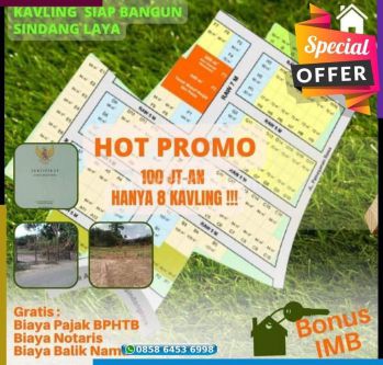 Top Kavling Siap Bangun View Kota Asri Sindanglaya Bandung 73H6