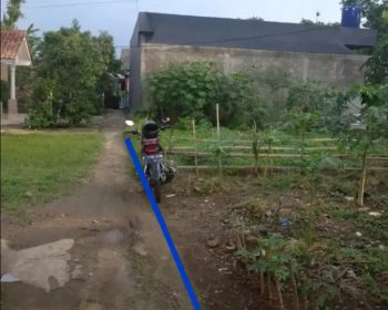 Dijual tanah 100m² lokasi bedahan sawangan depok