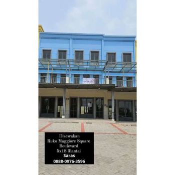 Disewakan Ruko Maggiore 3 Lantai Daerah Strategis Gading Serpong