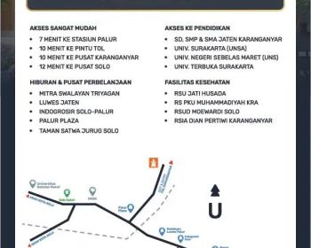 Desain Eksklusif Rumah 2 Lantai Dekat Kampus UNS Solo