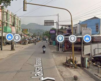 Ruko sangat strategis di perempatan simpang Siliwangi Baleendah