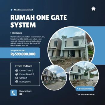 Rumah 2lantai ,desain istimewah, spek mewah