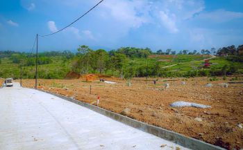 Tanah kavling murah view indah untuk villa dan kebun di Bogor