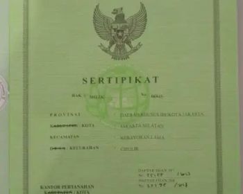 Jual Tanah samping Apartemen pakubuwono terrace jalarta selatan