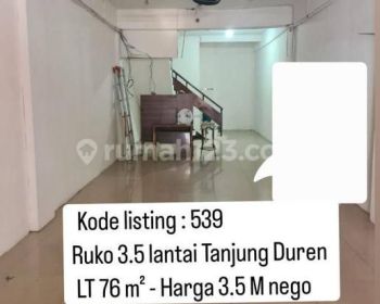 539 Ruko Tanjung Duren