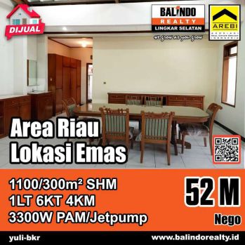 Jual Bangunan Komersil Main Road Riau