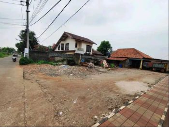 Jual BU Tanah Sawangan Pinggir Jalan Raya Depok SHM Siap AJB