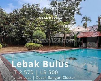 Dijual Rumah Hitung Tanah Cocok utk Cluster atau Tempat Usaha di Lebak Bulus