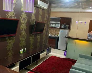 Sewa Apartement Thamrin Residence Type L High Floor 1BR Full Furnished