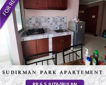 Disewakan Apartmen Sudirman Park High Floor 2BR Full Furnished Tower A