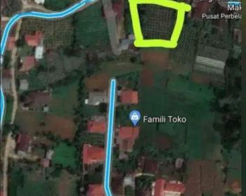 Dijual Sebidang Tanah seluas 666 m2