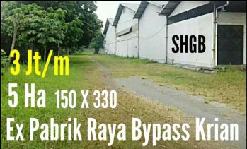 Sell Ruang Usaha: Pabrik Bypass Krian