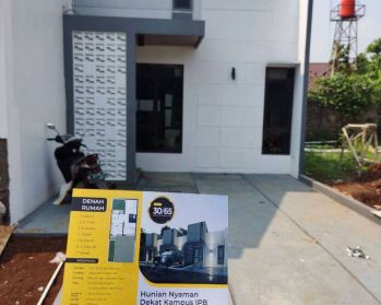 Hunian dekat kampus IPB kavling siap bangun