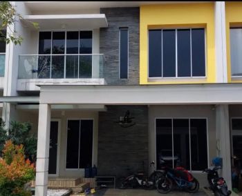 Dijual rumah cluster eropa lebar 8 hadap utara