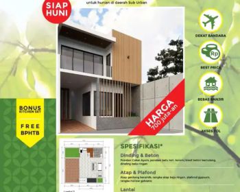 Dijual tanah & bangunan 360 m² dengan prospek profit margin 500 juta