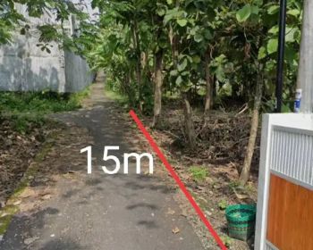 Tanah pekarangan dekat Perum Gamping Sleman