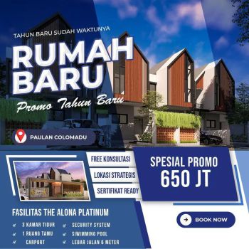 (RUMAH ELITE 2 LANTAI COLOMADU 5 MENIT DARI KAMPUS UMS SHM)