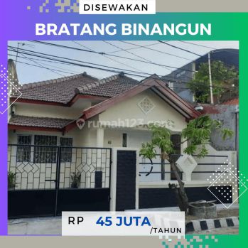 Baru Renovasi Tengah Kota rumah Siap Huni Bratang Binangun