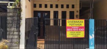Di sewakan rumah cocok untuk small office,notatis,bimbel