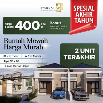 Dijual rumah baru murah di Pudakpayung Banyumanik