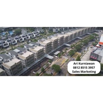 Ruko Cascade Studio Loft BSD - Harga mulai 3 - 8 Milyaran unit 3lantai