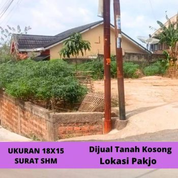 jual tanah murah siap bangun lokasi tengah kota area pakjo
