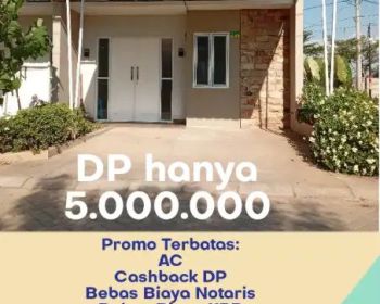 Rumah Cantik Barombong Makassar Type 33 Cukup Bayar DP 5Jt