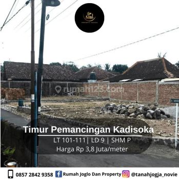 Dekat Pemancingan Kadisoka Tanah Kavling 3 Jutaan Di Purwomartani