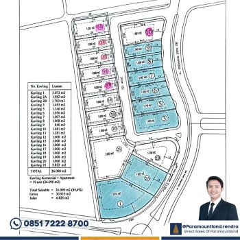 Dijual Kavling Komersil Dikawasan Gading Serpong Bsd, Lokasi Strategis