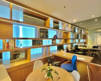 Jual cepat, Unit kantor Spazio Office Fully Furnished + Elektronik