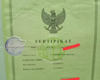 Tanah Kosong Daerah Gambut