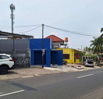Disewakan ruko pinggir jalan utama PKP dan rumah di Jl. raya bogor