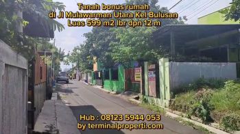 Tanah Pondasi keliling Bonus Rumah di Mulawarmah Gondang Bulusan Temba