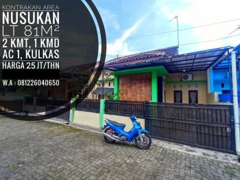 Kontrakan Area Nusukan Semi Furnish