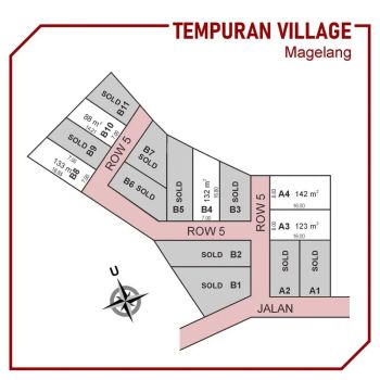 Dekat Pasar Jambu Magelang, Tanah SHM Siap Balik Nama