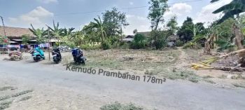 Tanah 178m dekat Candi Plaosan Prambanan