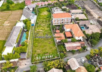 Tanah di Canggu , Badung Lingkungan Villa