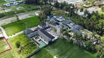 Tanah di Peliatan Ubud Dekat Central Ubud Palm Villa Sayan Campuhan