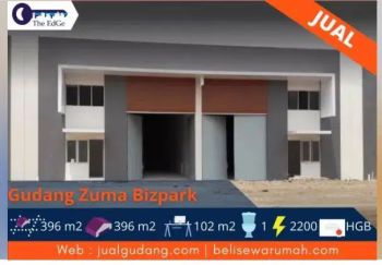 Jual Gudang Zuma Bizpark Nol Jalan Raya Kedamean Gresik - The EdGe