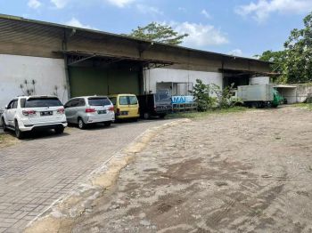 Disewakan gudang lokasi tengah kota malang s.parman akses fuso
