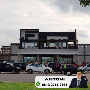 siap huni ukuran besar & lake view Ruko Melody commercial 2