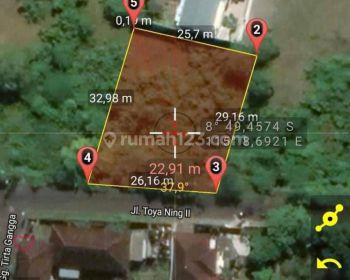 Premium Land At Main Road Toya Ning Near To Melasti Beach Ungasan