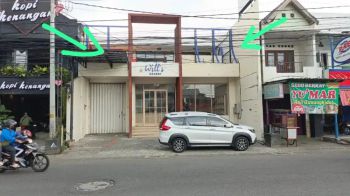 Disewakan ruang usaha 2 lantai strategis jl kaliurang km 6.7