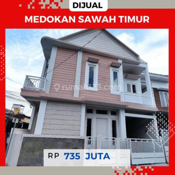 Siap Huni Dekat Upn Rumah Hook 2 Lantai Baru Medokan Sawah Timur