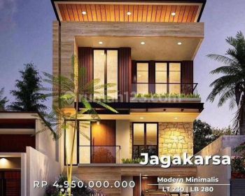 Rumah Dijual Brand New Mewah di Jagakarsa Jakarta Selatan