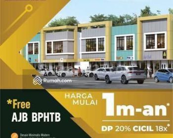 Ruko 2 lantai, lokasi rame, cocok buat usaha di puri jaya pasar kemis