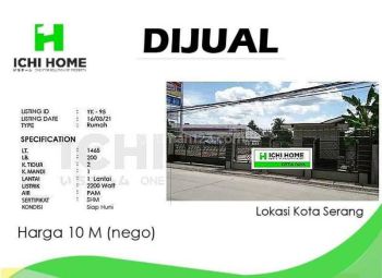 Rumah Mewah Luas Siap Huni Di Serang Banten